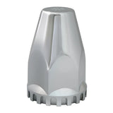 Lock Tab Classic Cr Plastic Lug Nut Cover w/ Flange set of 10