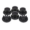 Matte Black Dome Axle Cover Combo Kit With 33mm Standard Nut Covers & Nut Covers Tool
