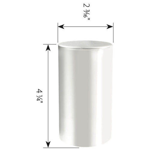 Grand General Tall Cylinder Plastic 33mm Screw-On Lug Nut Cover 4-1/4" H