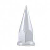 33mm X 4 7/8" Chrome Plastic Super Spike Nut Cover - Push-On