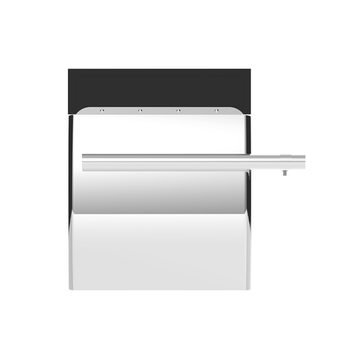 24" x 24" Stainless Competition Series Quarter Fender Set - Tube Bracket (Pair)