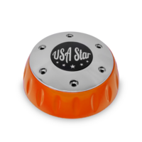 Orange Bezel And Horn Button