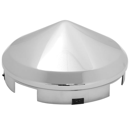 Cone Front Hub Cap 1" long Lip For Aluminum Wheel 4 Even Height: 4"