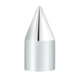 33mm X 3-1/8" Chrome Plastic Spike Nut Covers - Push-On Qty 10