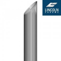 Lincoln Chrome 7" X 114" Miter Stack Straight OD
