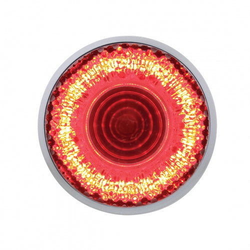 9 LED 2” Mirage Clearance / Marker Light - Red LED/Clear Lens