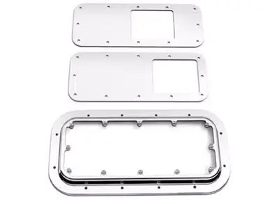 Billet Style Shifter Plate Tapered Style Fits Peterbilt 377, 378, 379, 388, 389 1987 Current