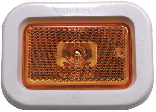 Peterson Clearance/Side Marker Light w/ Reflex Amber kit