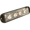 North American Signal Company 12/24V White/White 2 Color 8 LED Surface Mount