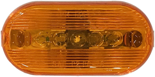 Peterson Oval PC-Rated Clearance/Side Marker Light Amber
