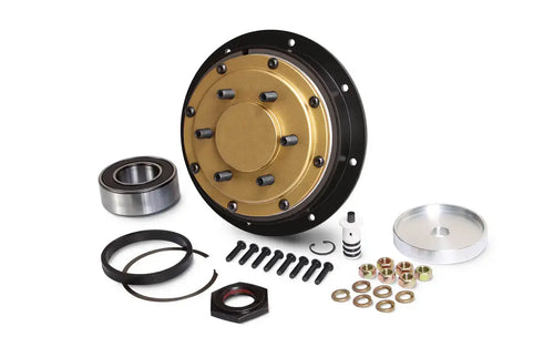 Kit Masters GoldTop Fan Clutch Rebuild (contains one 3209 bearing) 2.56” fan pilot and one pulley bearing.