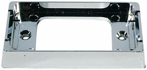 Mounting Bracket Chrome Rectangular
