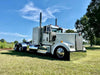 Chrome Mitered Bumper - Peterbilt 379 389 W900 W990 