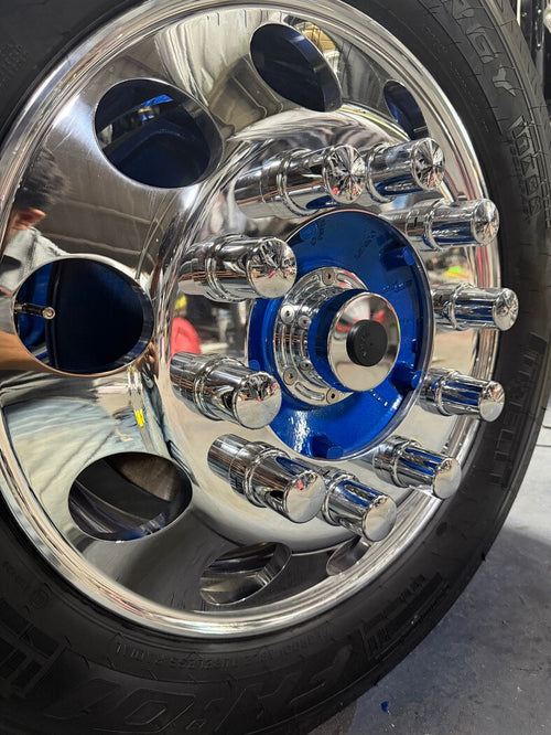 Lincoln Chrome Plated Billet Aluminum Oil Caps