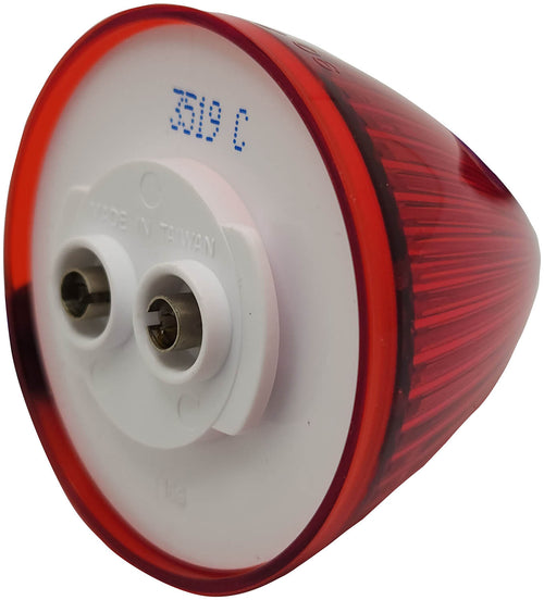 Peterson 2 inch Beehive Clearance/Side Marker Light Red