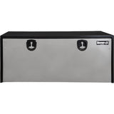 Buyers 18X24X48 Inch Black Steel Truck Box With Stainless Steel Door