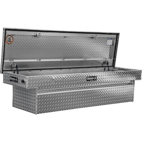 Buyers 18x20x71 Inch Diamond Tread Aluminum Crossover Truck Box