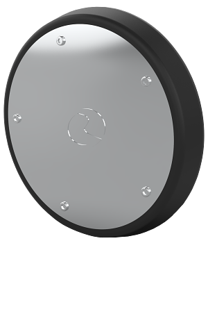 Hybrid Front Steer Wheel Cover Kit Tapered Black 2PK