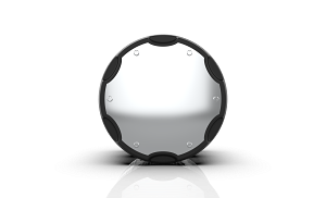 Hybrid Rear Steer Wheel Cover Kit Pocket Black 4PK