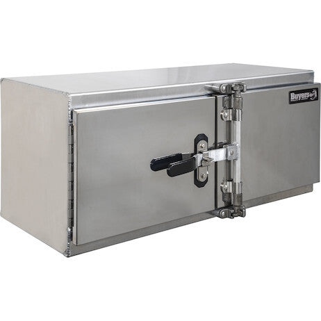 24x24x48 Inch Smooth Aluminum Barn Door Underbody Truck Tool