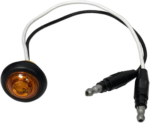 Peterson Amber 3/4 inch PC-Rated Clearance & Side Marker .180 bullets