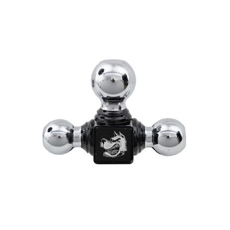 Buyers Tri-Ball Hitch Solid Shank With Chrome Balls 2 in. shaft.