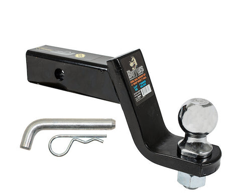 Buyers 2 Inch Black Ball Mount Kit With 2 Inch Shank And 4 Inch Drop-Cotter Pin Hitch