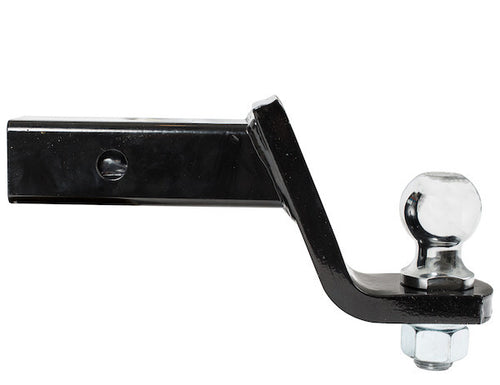 Buyers 2 Inch Black Ball Mount Kit With 2 Inch Shank And 4 Inch Drop-Cotter Pin Hitch