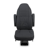 Seat, Heritage Silver, Tuff Cloth, Highback W/ Arms