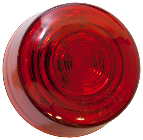 Peterson PC-Rated 2 inch Clearance & Side Marker Light Red 12-24V