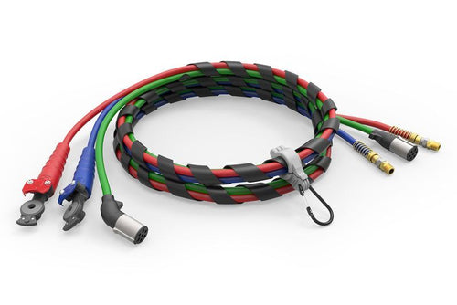 3-in-1 Wrap with Red & Blue Hose, 12', X31G Hose Grips, Sonogrip ABS Cable, X31C Wide Body Clamp
