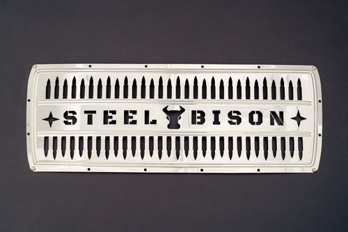 Grille Insert Fits Freightliner Columbia Bullet, 18 Gauge Stainless Steel