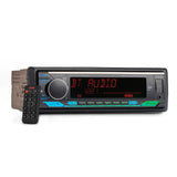 DS18 Digital Media Receiver | Single Din | DSP | APP | Bluetooth Audio and Calling Head Unit | Aux Input | USB | Mechless | AM/FM Radio Receiver | 3V + 3.5V Subwoofer