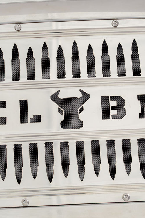 Grille Insert Fits Freightliner Columbia Bullet, 18 Gauge Stainless Steel