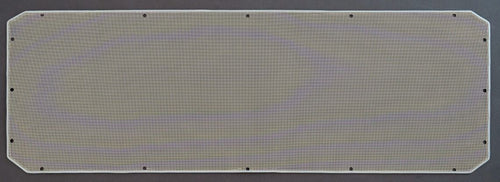 Griile Fits Freightliner Columbia CL112 / CL120 Grille Kit, Linear Oval 18 Gauge Stainless Steel