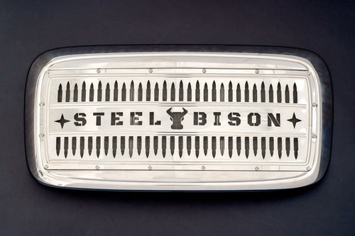 Griile Fits Freightliner Columbia CL112 / CL120 Grille Kit, Bullet 18 Gauge Stainless Steel