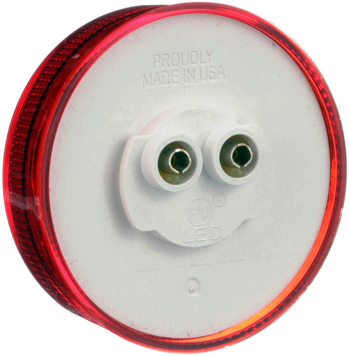 Peterson 2 inch Clearance/Side Marker Led Light Red Grommet Kit, Bulb/Diode Count 3