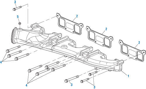 Intake Manifold Gasket Detroit Diesel Series 50/60 application