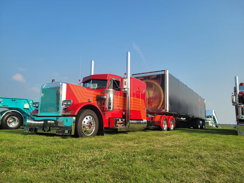 Lincoln Chrome 7" X 114" Miter Stack Straight OD