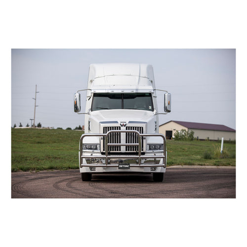 ProTec Grille Bumper Guard (mounting brackets not included)