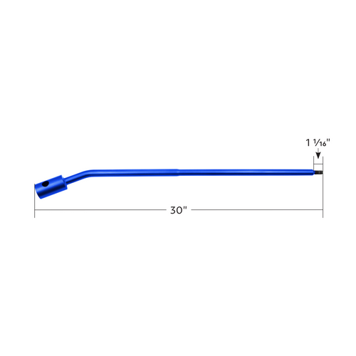 30" Shifter Shaft For Trucks-Indigo Blue Fits Peterbilt