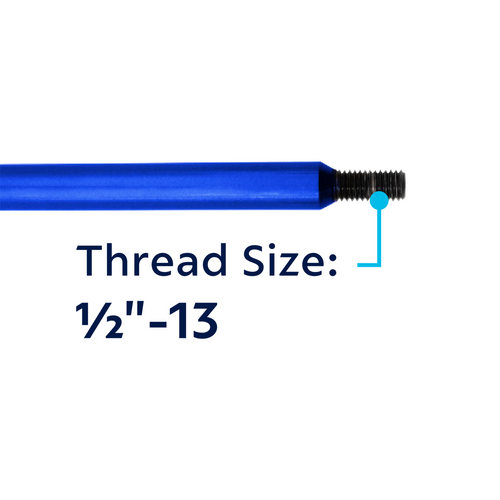 30" Shifter Shaft For Trucks-Indigo Blue Fits Peterbilt