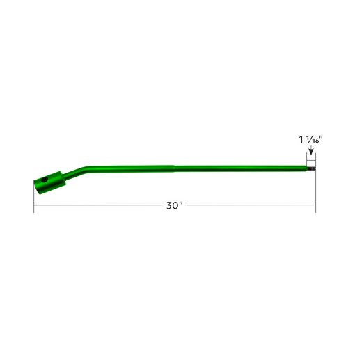 30" Shifter Shaft For Trucks-Emerald Green Fits Peterbilt