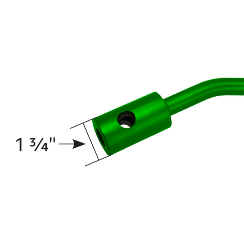 30" Shifter Shaft For Trucks-Emerald Green Fits Peterbilt