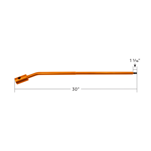 30" Shifter Shaft For Trucks-Cadmium Orange Fits Peterbilt