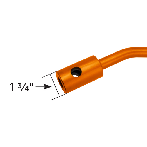 30" Shifter Shaft For Trucks-Cadmium Orange Fits Peterbilt