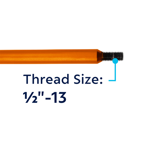 30" Shifter Shaft For Trucks-Cadmium Orange Fits Peterbilt