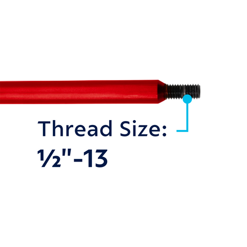 30" Shifter Shaft For Trucks-Candy Red Fits Peterbilt