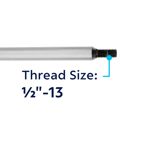 30" Shifter Shaft For Trucks-Liquid Silver Fits Peterbilt