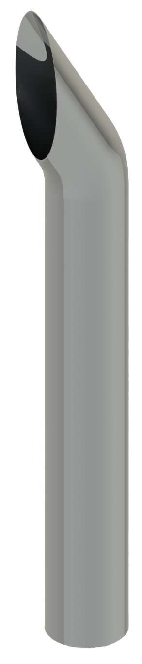 Lincoln Chrome Short 30 Cut Stack 6” OD X 108” Straight